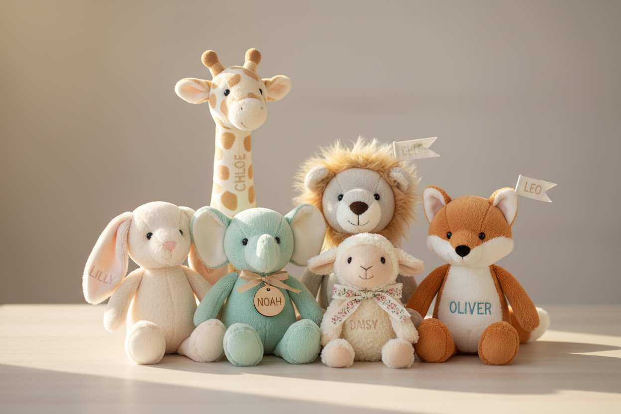 Personalised soft toys