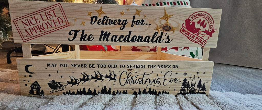 Personalised Christmas eve box