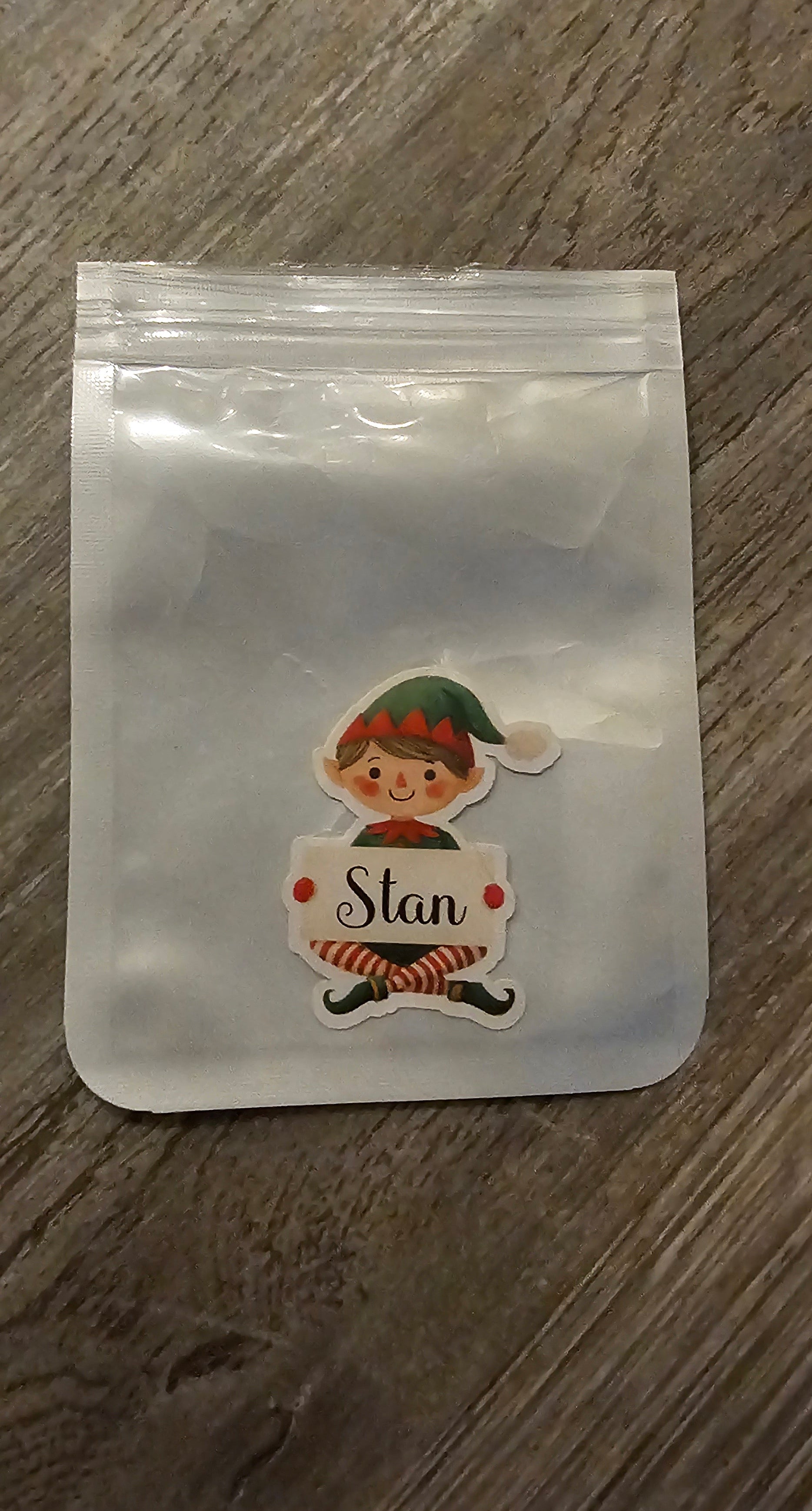 X18 Elf name stickers