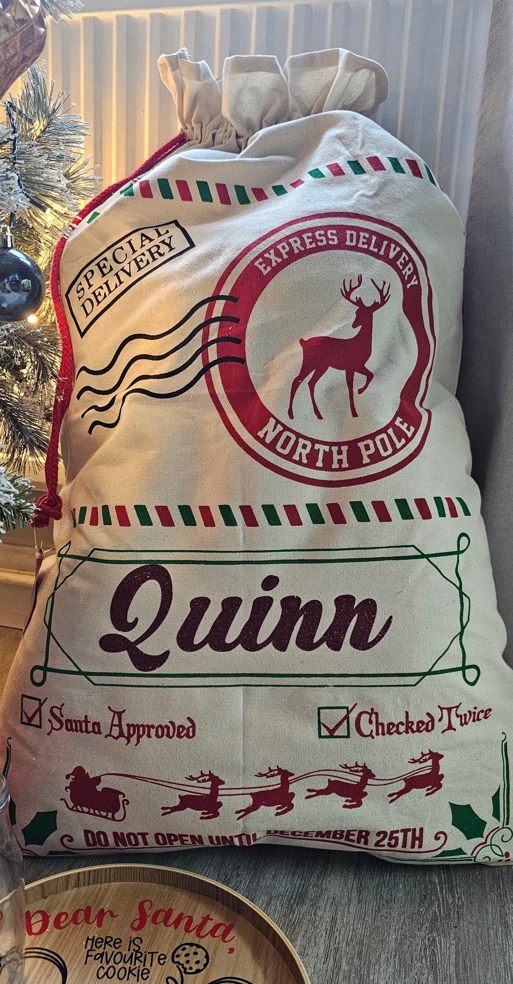 Personalised Santa sack