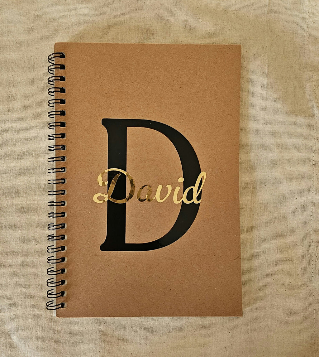 Personalised notebook