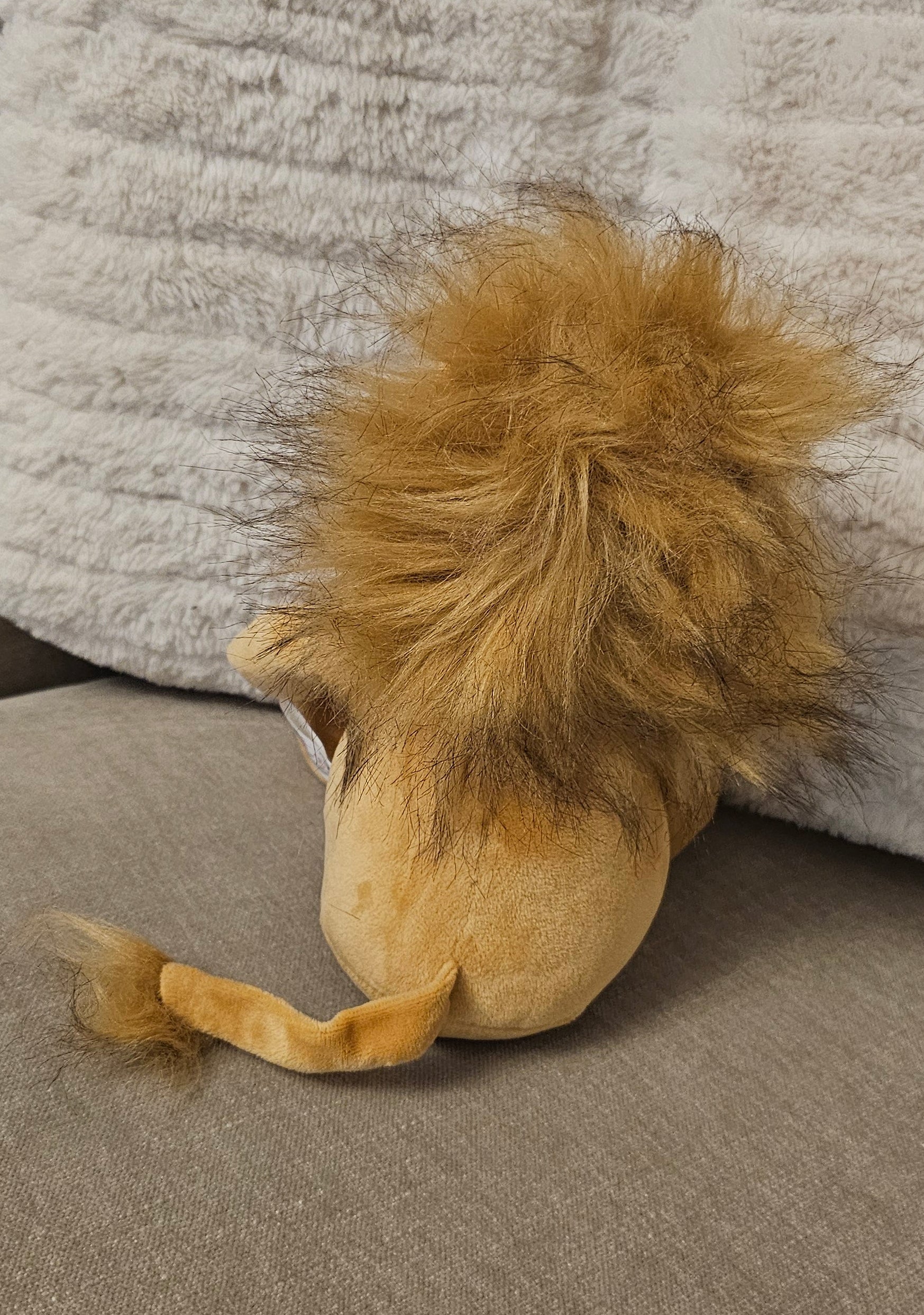 Personalised lion teddy