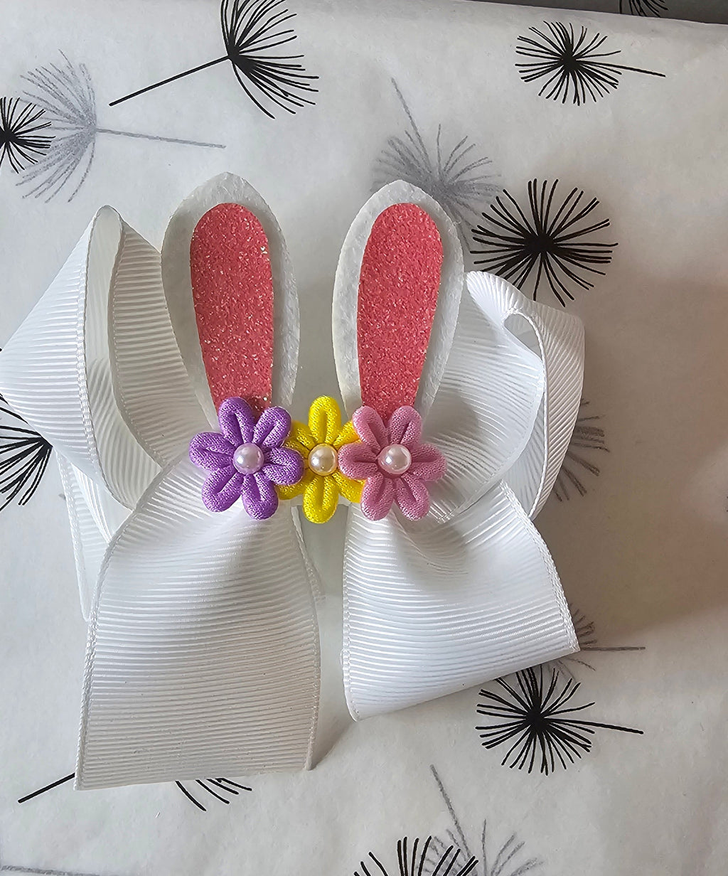 Medium Bunny hair bow