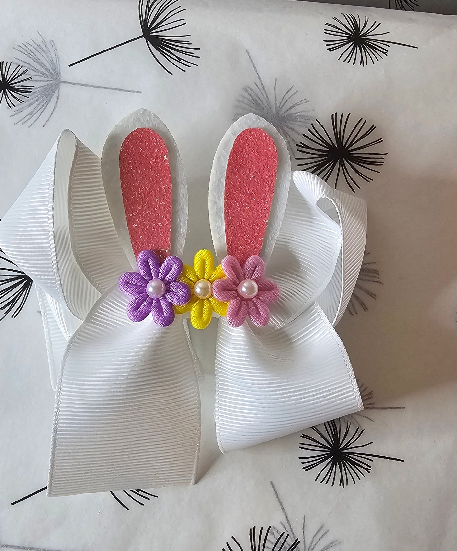 Medium Bunny hair bow