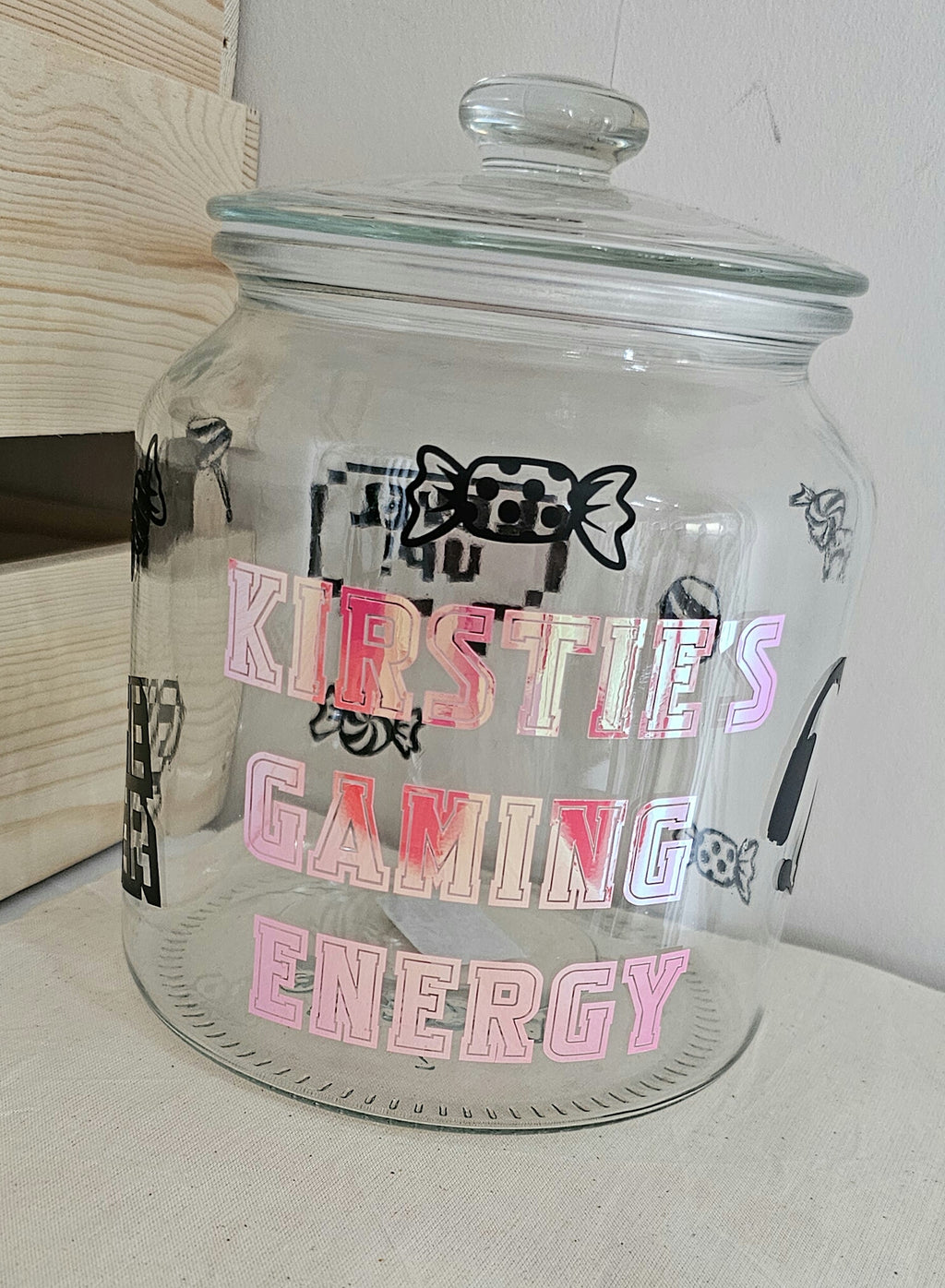 Gamer sweet jar