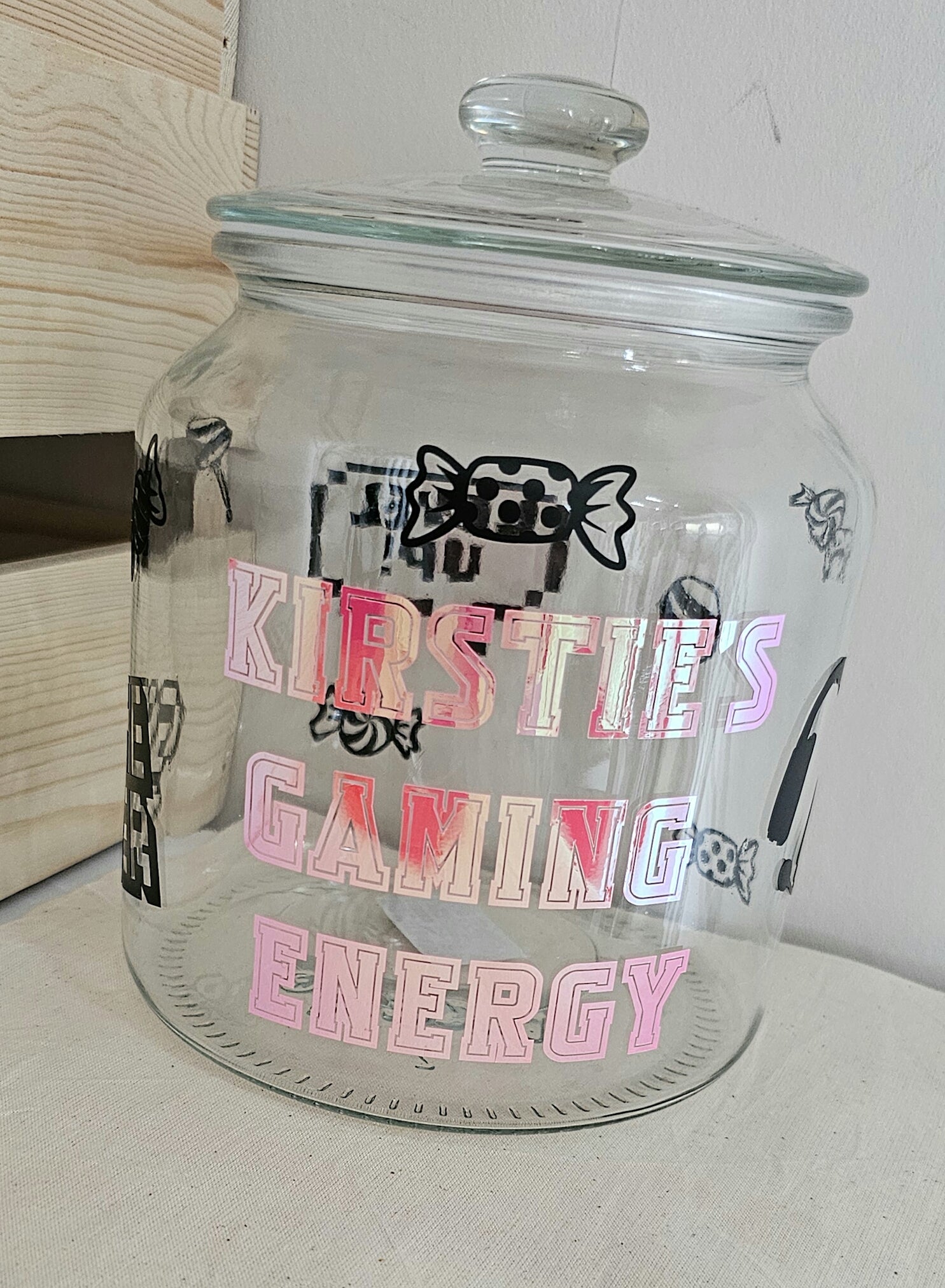 Gamer sweet jar