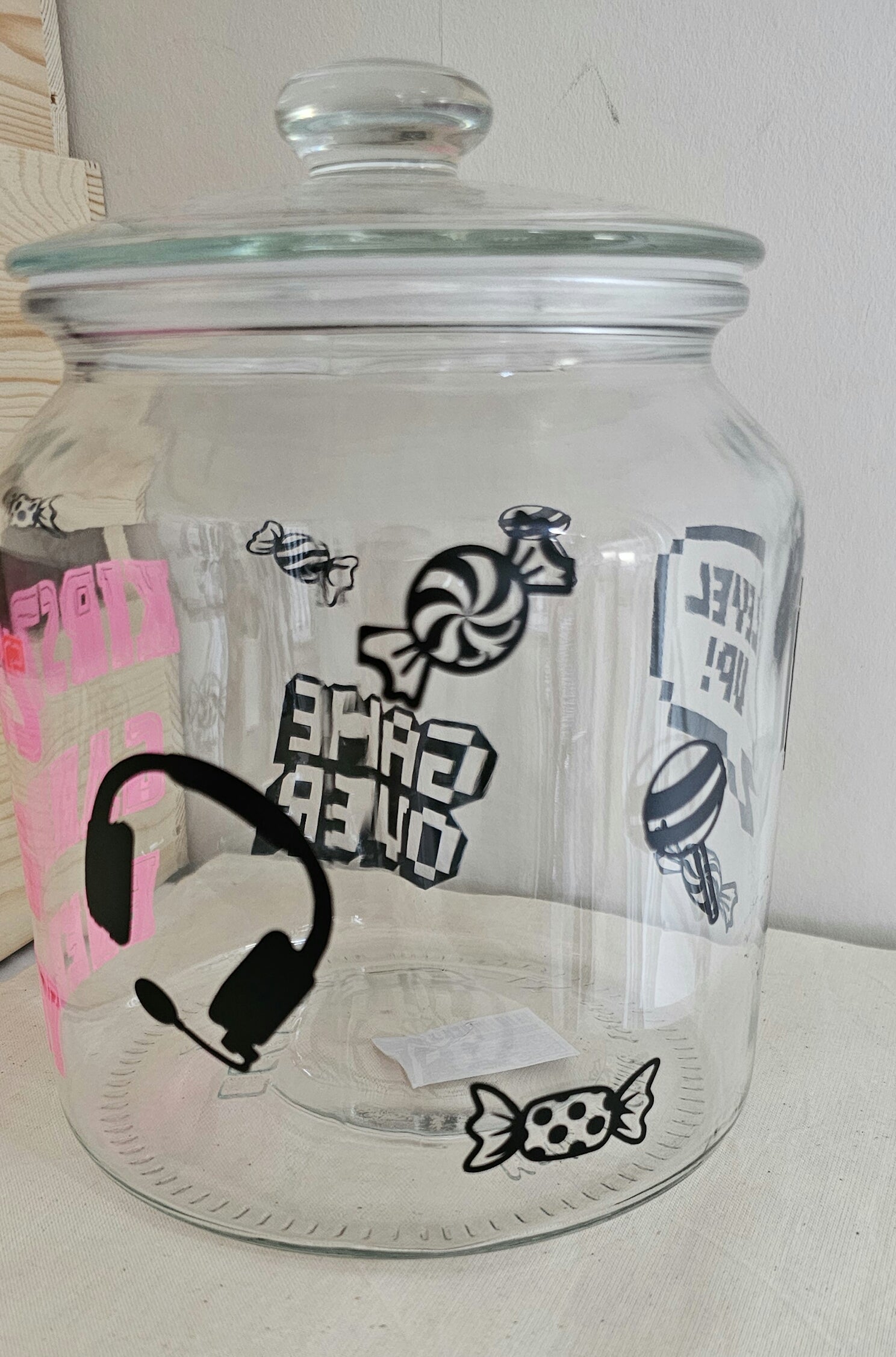 Gamer sweet jar