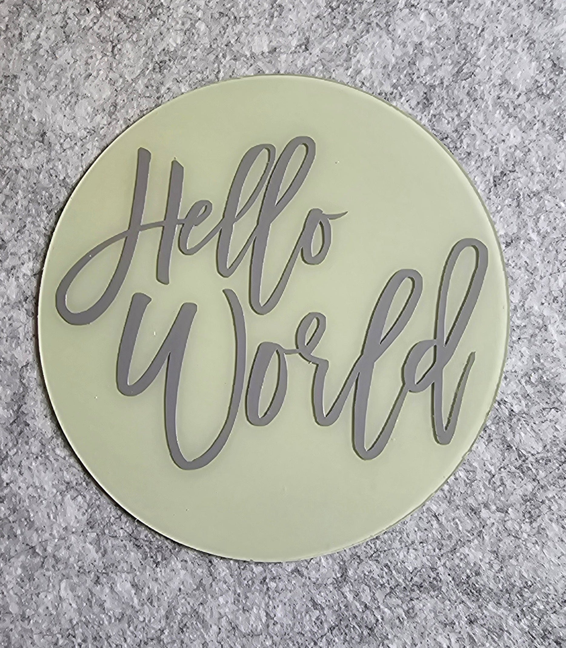 Baby milestones discs