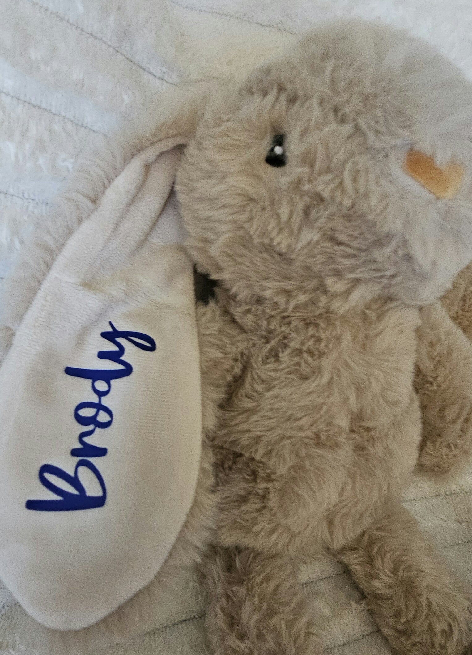Large personalised bunny