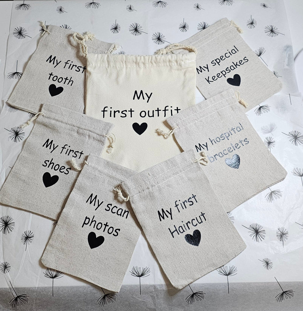 My first memory bags