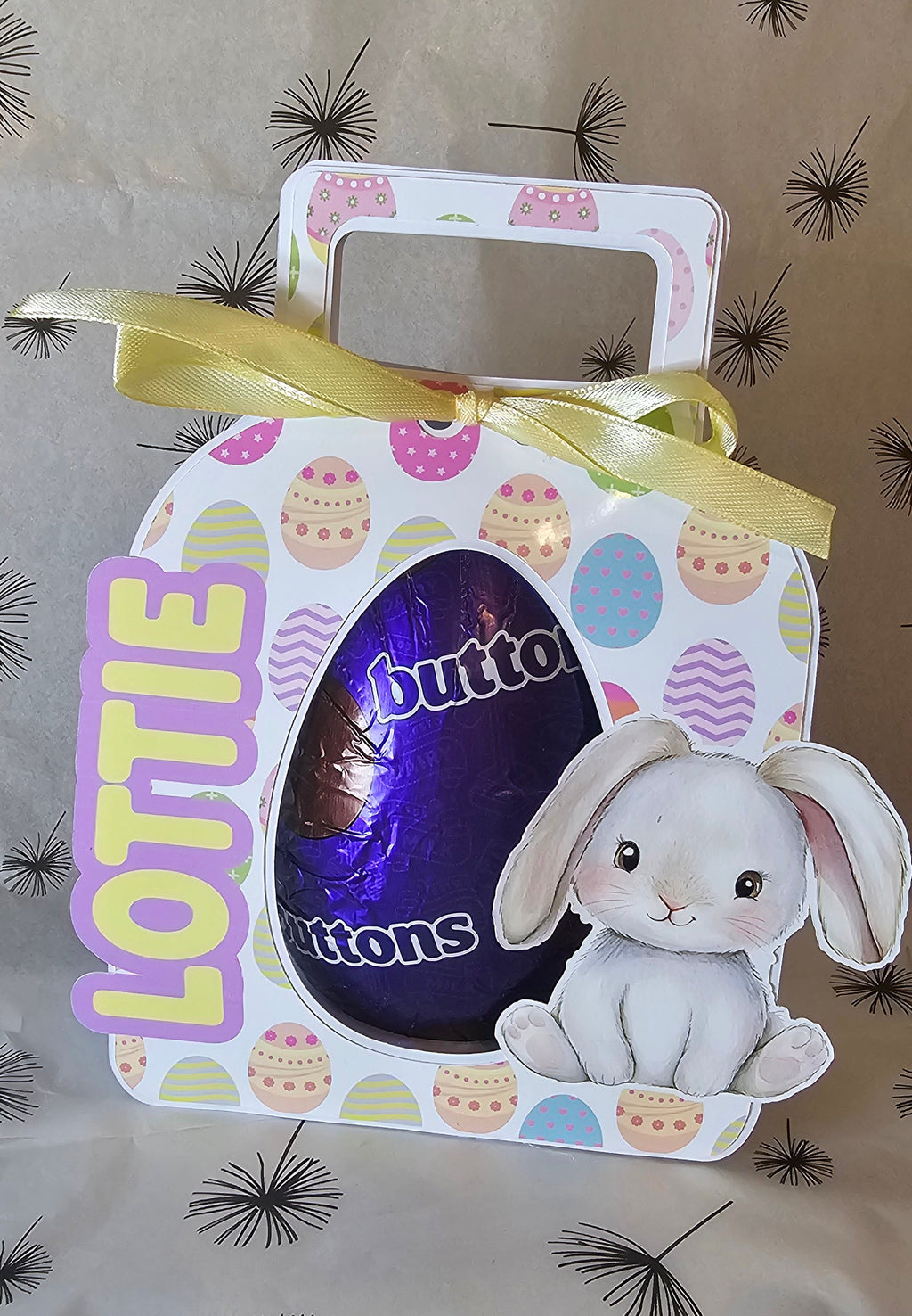 Cute bunny egg holder