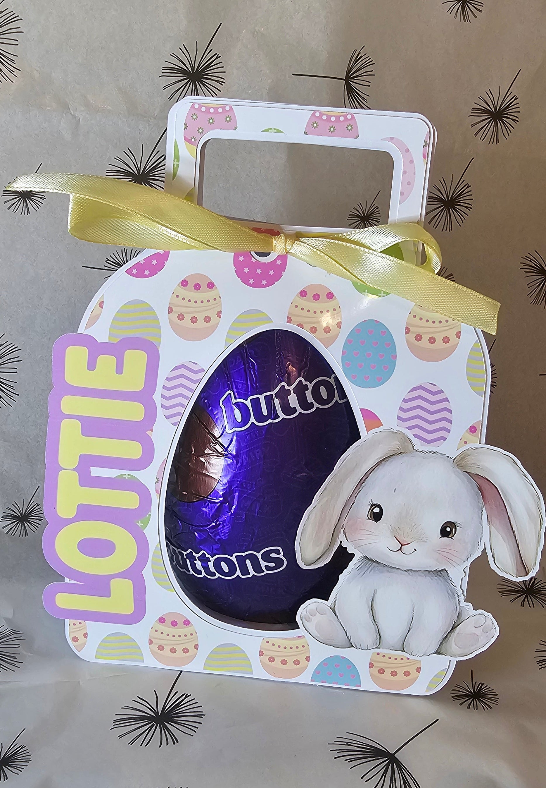 Cute bunny egg holder