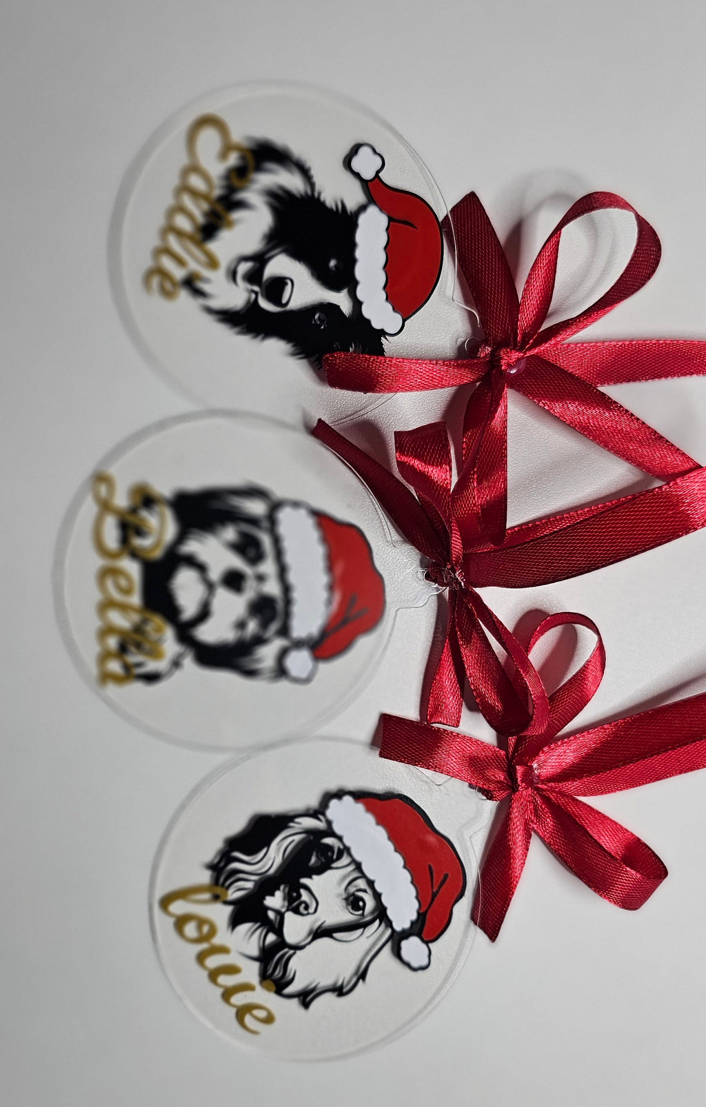 Personalised dog bauble