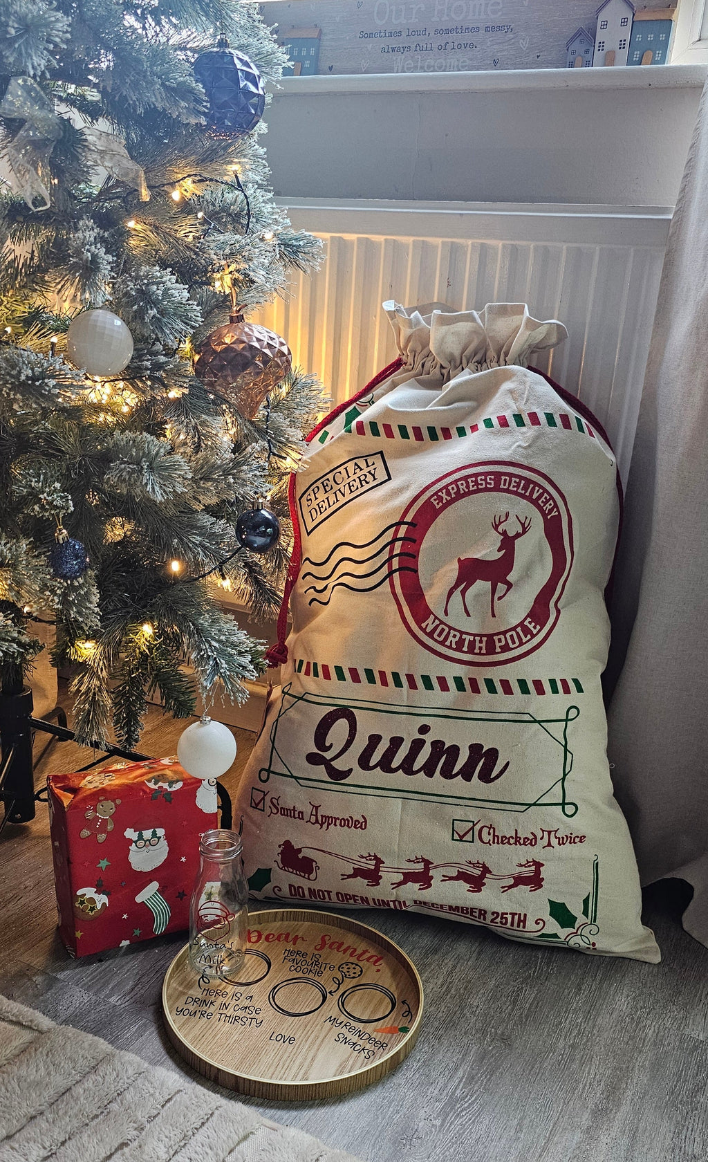 Personalised Santa sack