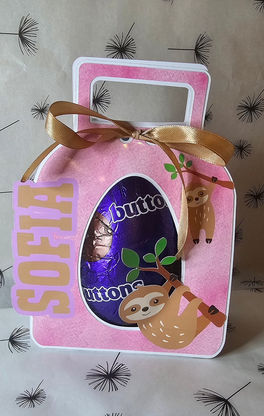 Custom kinder egg holder