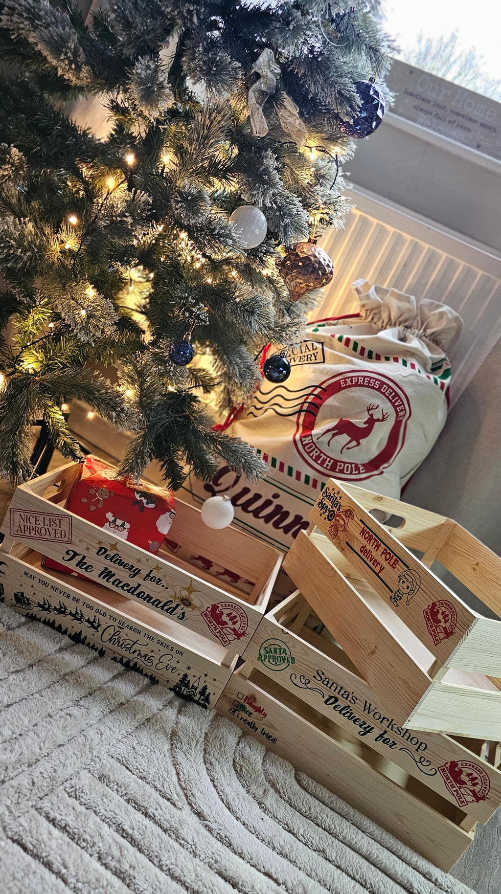 Personalised Christmas eve box