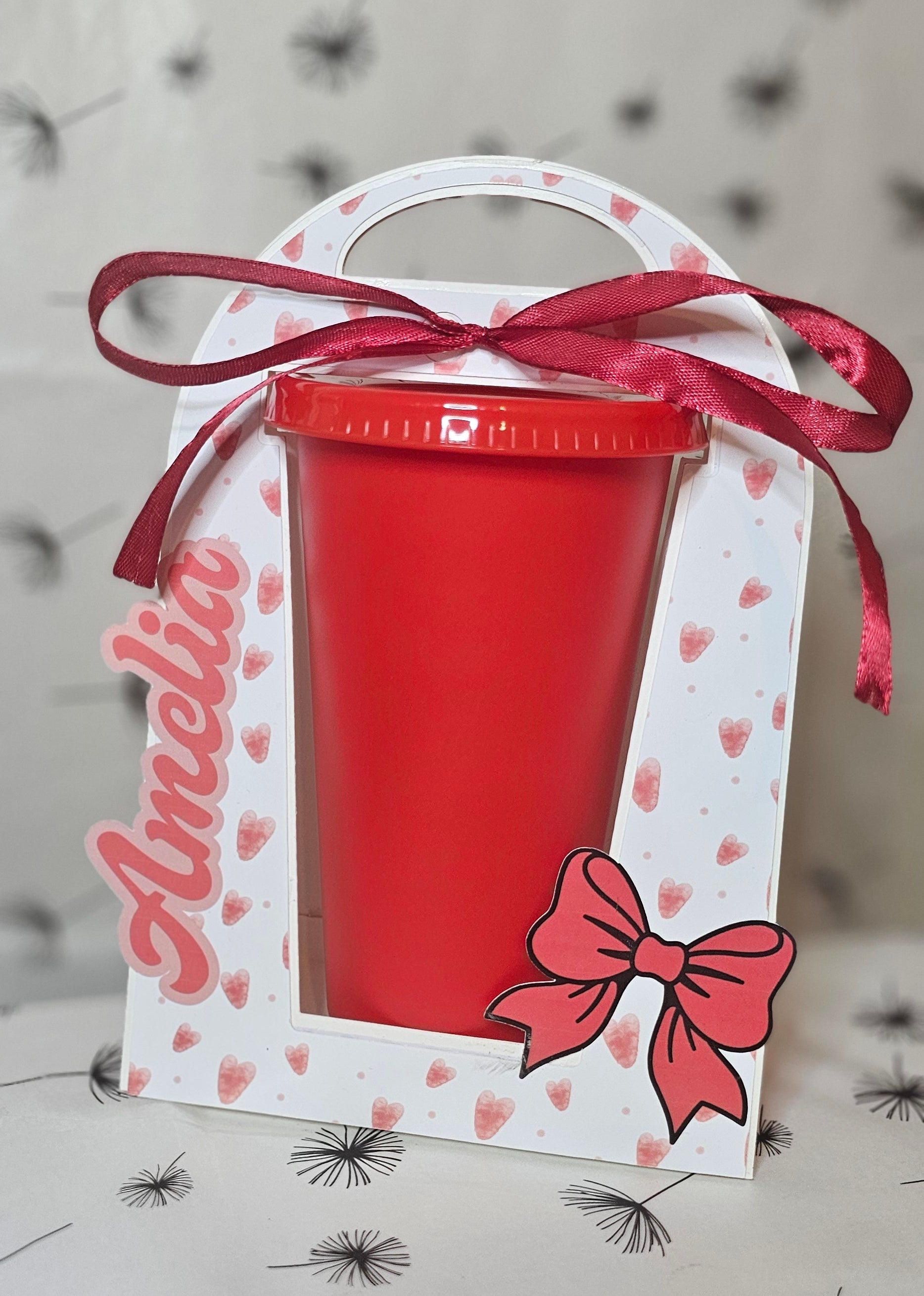 Heart cold cup holder