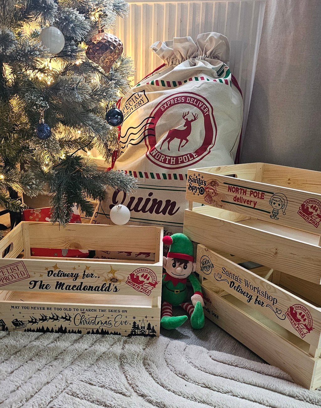 Personalised Christmas eve box
