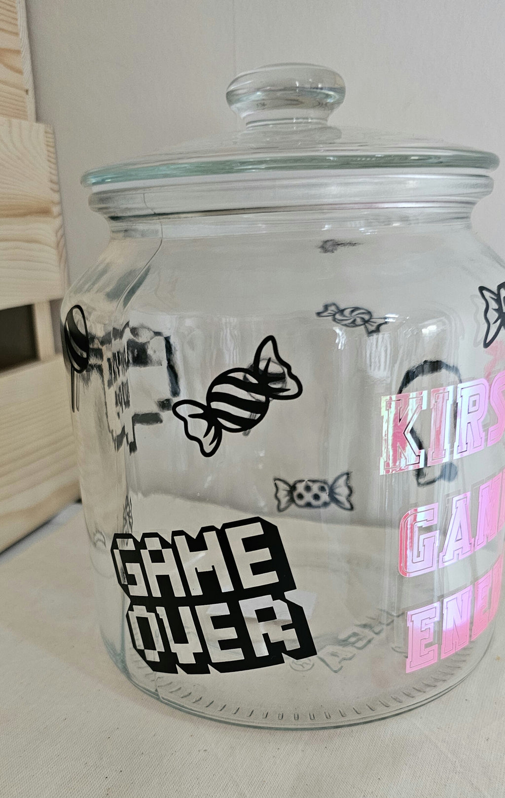 Gamer sweet jar