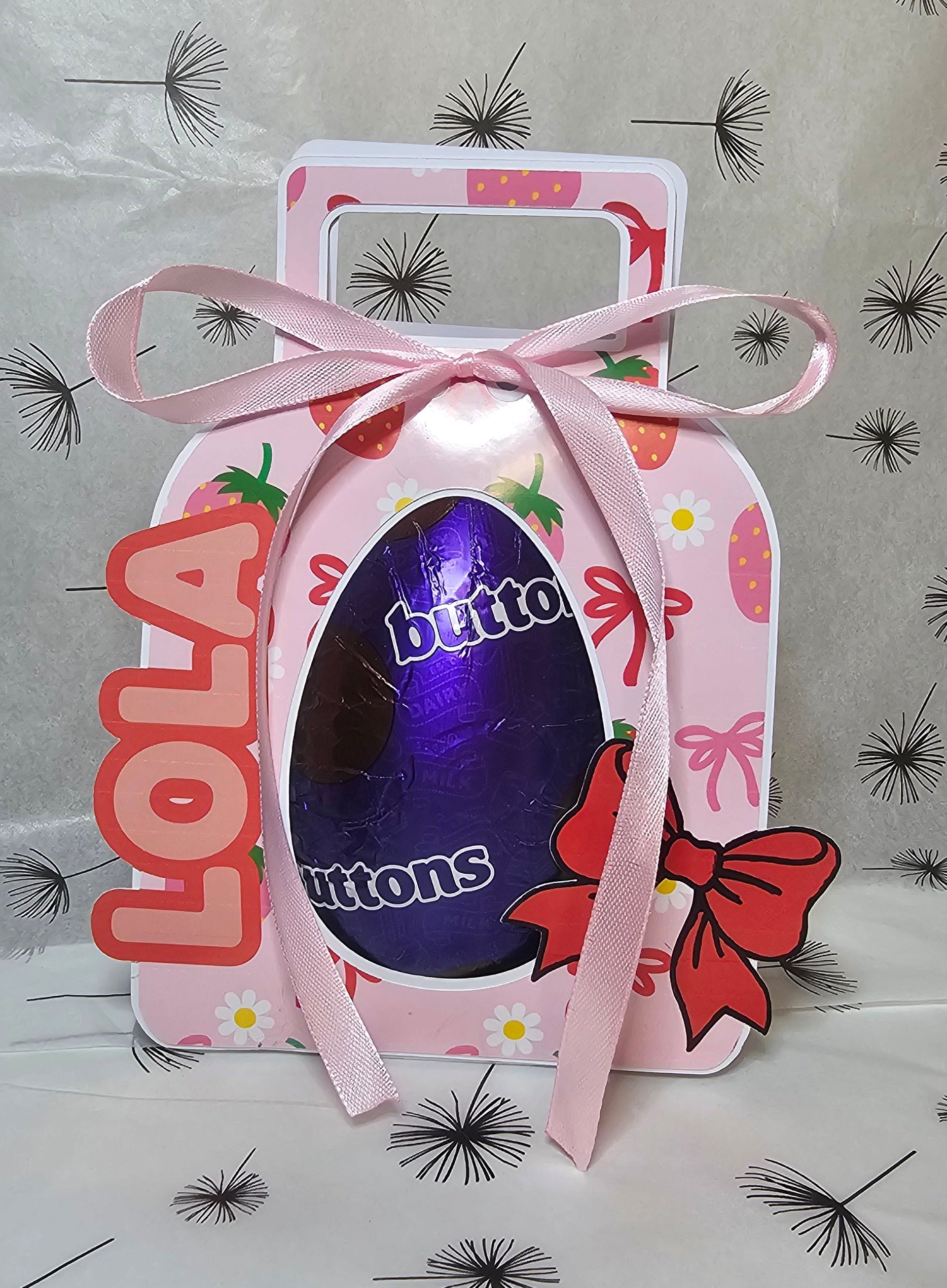 Strawberry bow Egg holder