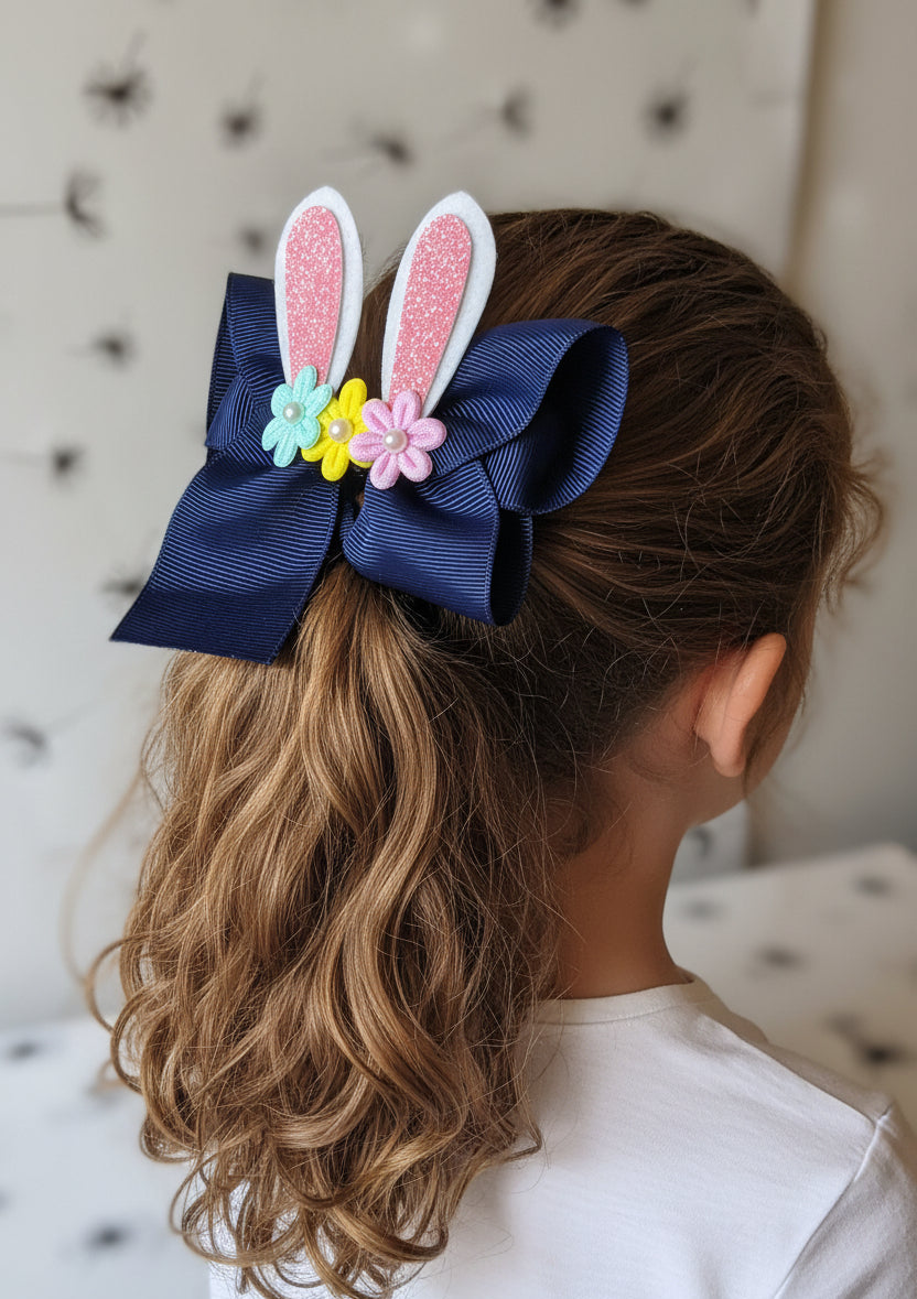 Medium Bunny hair bow
