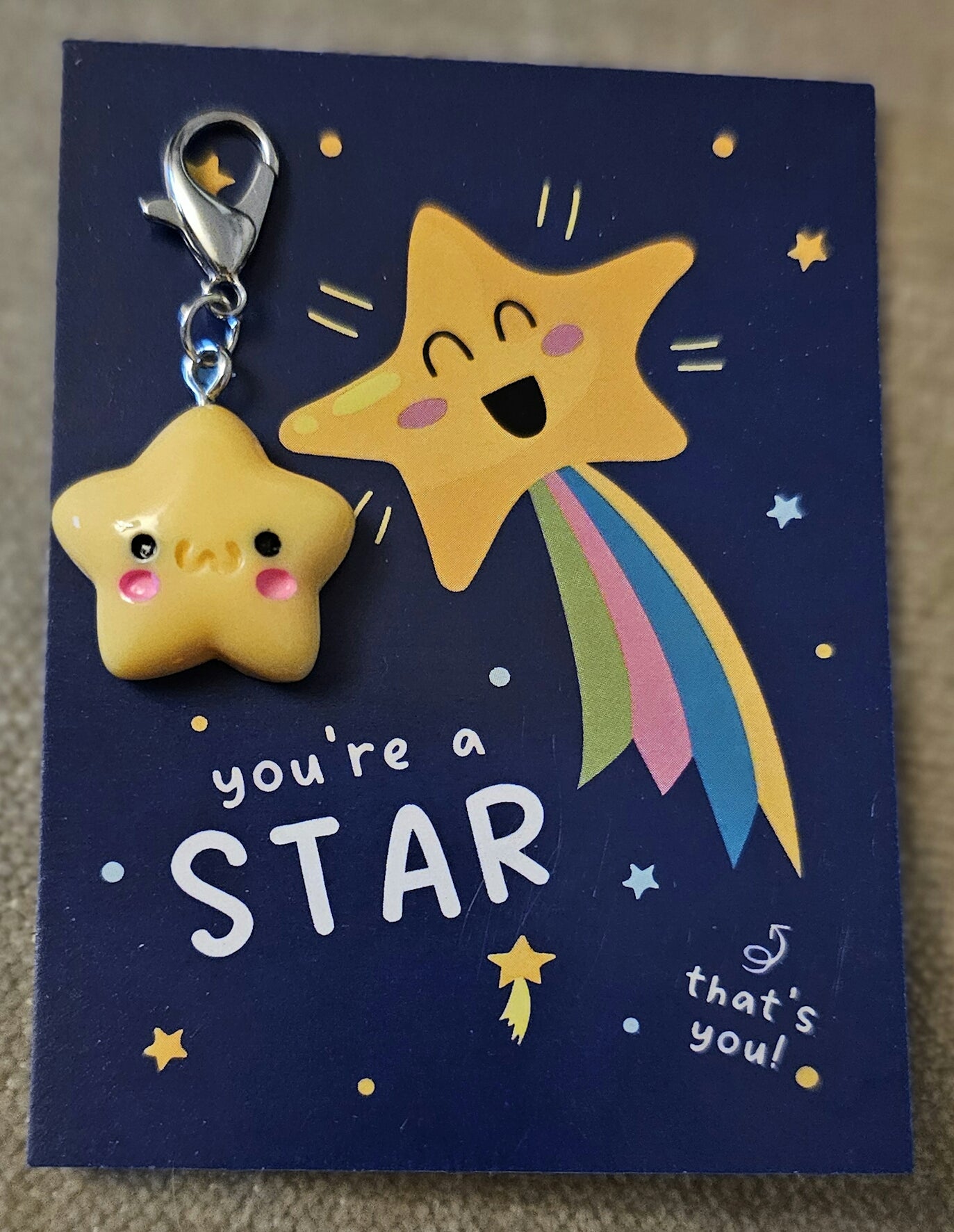 Your a star! Keyring