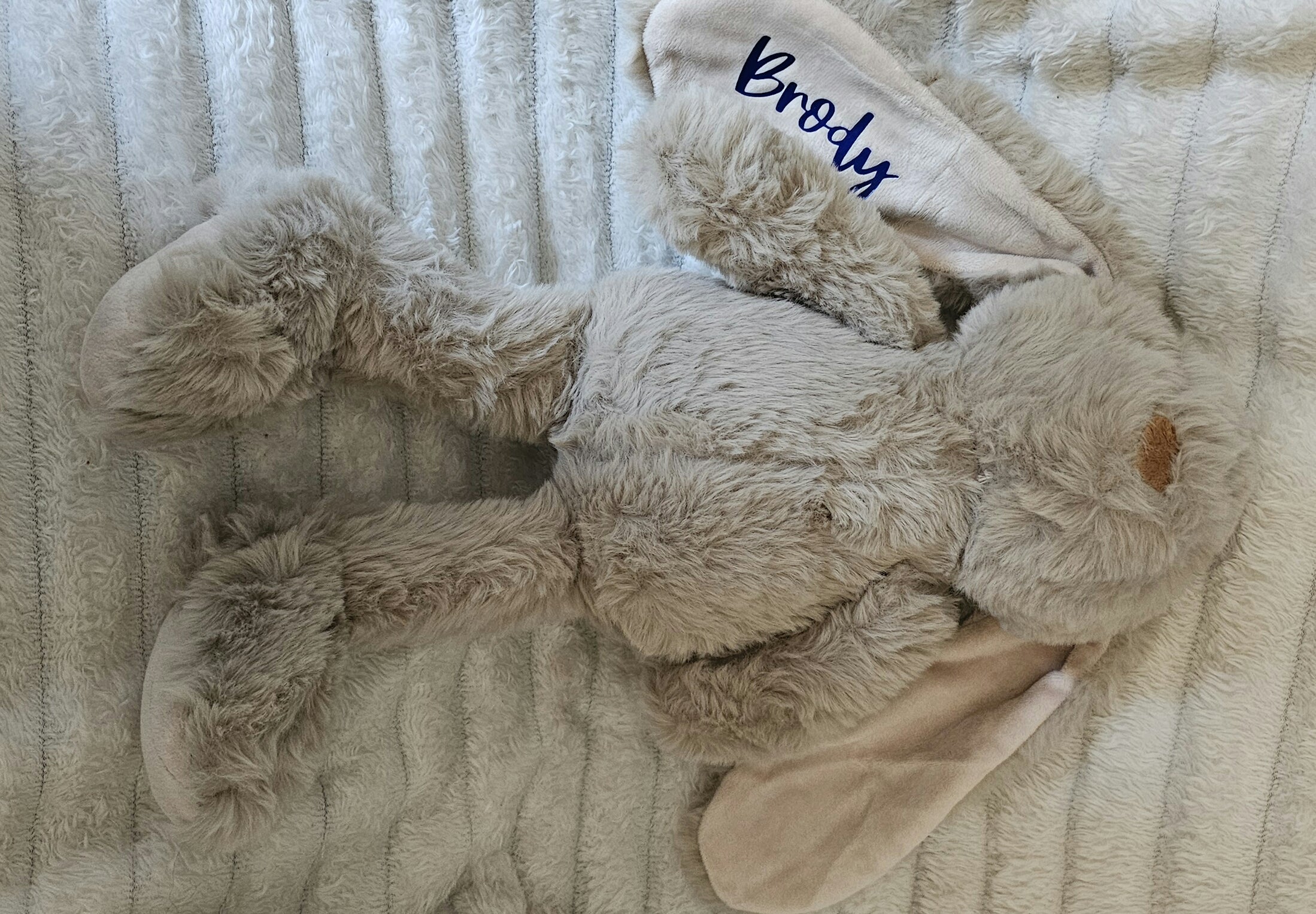 Large personalised bunny