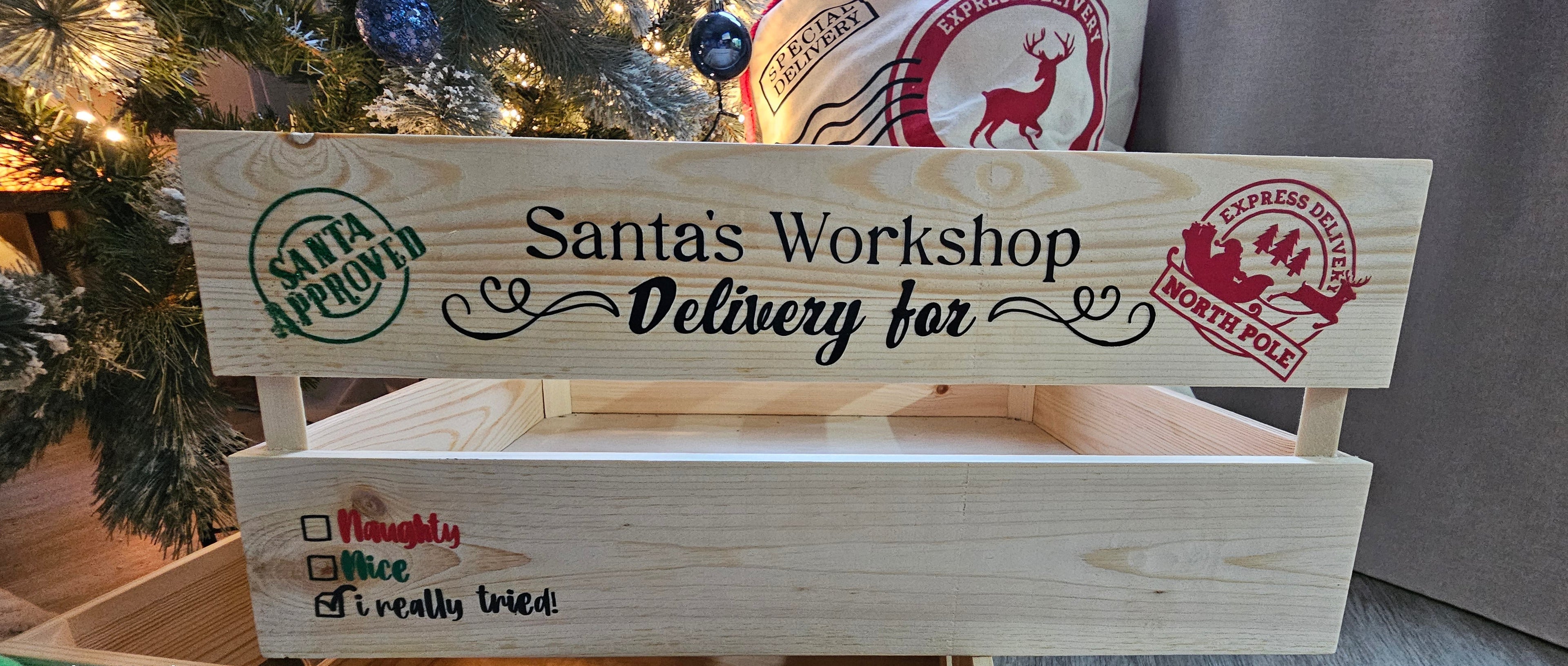 Personalised Christmas eve box